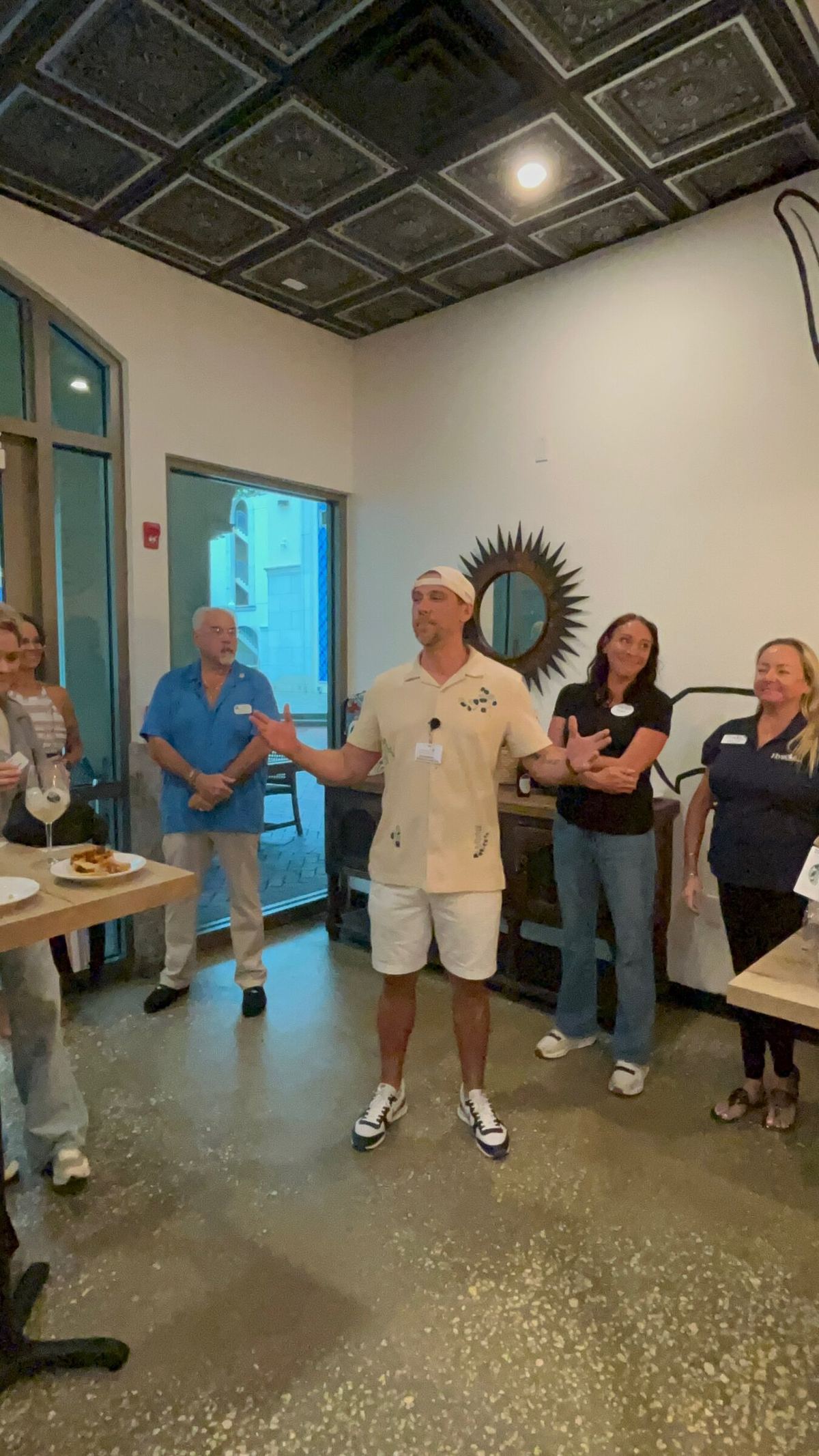 Healthcare professionals at a Tampa Bay networking event